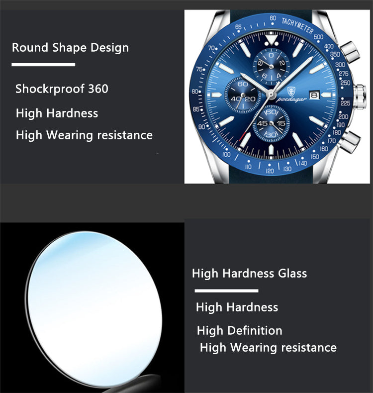 Chronographe Sport, verre haute dureté