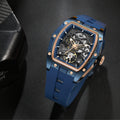 Bleu / Or Rose