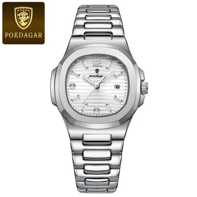 POEDAGAR carrée cadran blanc vue produit