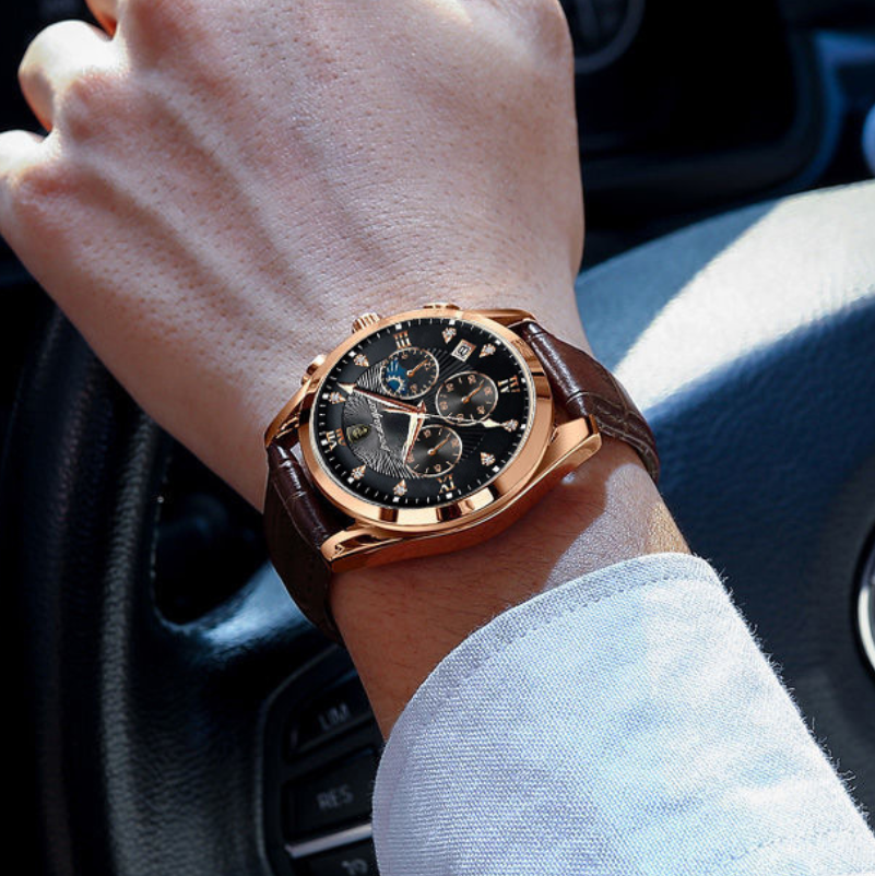 Montre homme POEDAGAR style quotidien